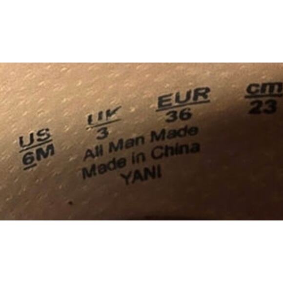 Zodiac Yani Slip On D’orsay Sandals Comfort Slides Brown Faux Leather Size 6 M - Picture 8 of 8